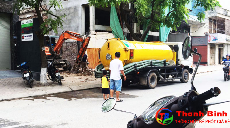 Dịch vụ hút bể phốt tại Bắc Giang