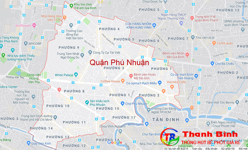 Thông cống nghẹt quận Phú Nhuận