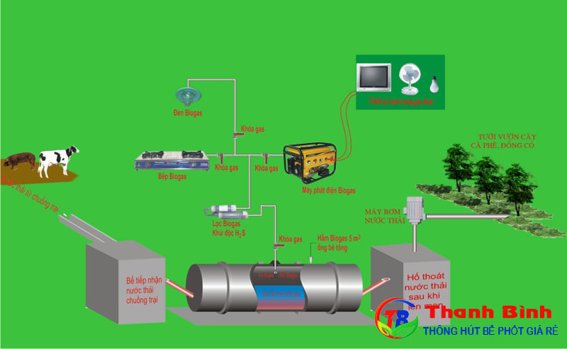 Khí Biogas dùng để làm gì trong thực tiễn?