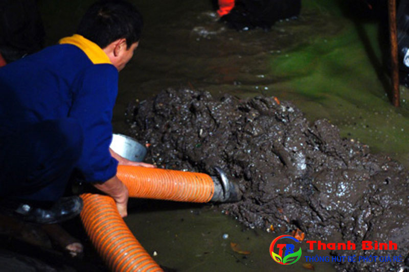 Ô nhiễm do bùn thải bể tự hoại chưa được xử lý
