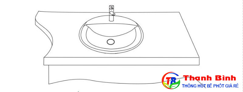 Tiếp tục cách lắp đặt vòi nước chậu rửa mặt âm bàn