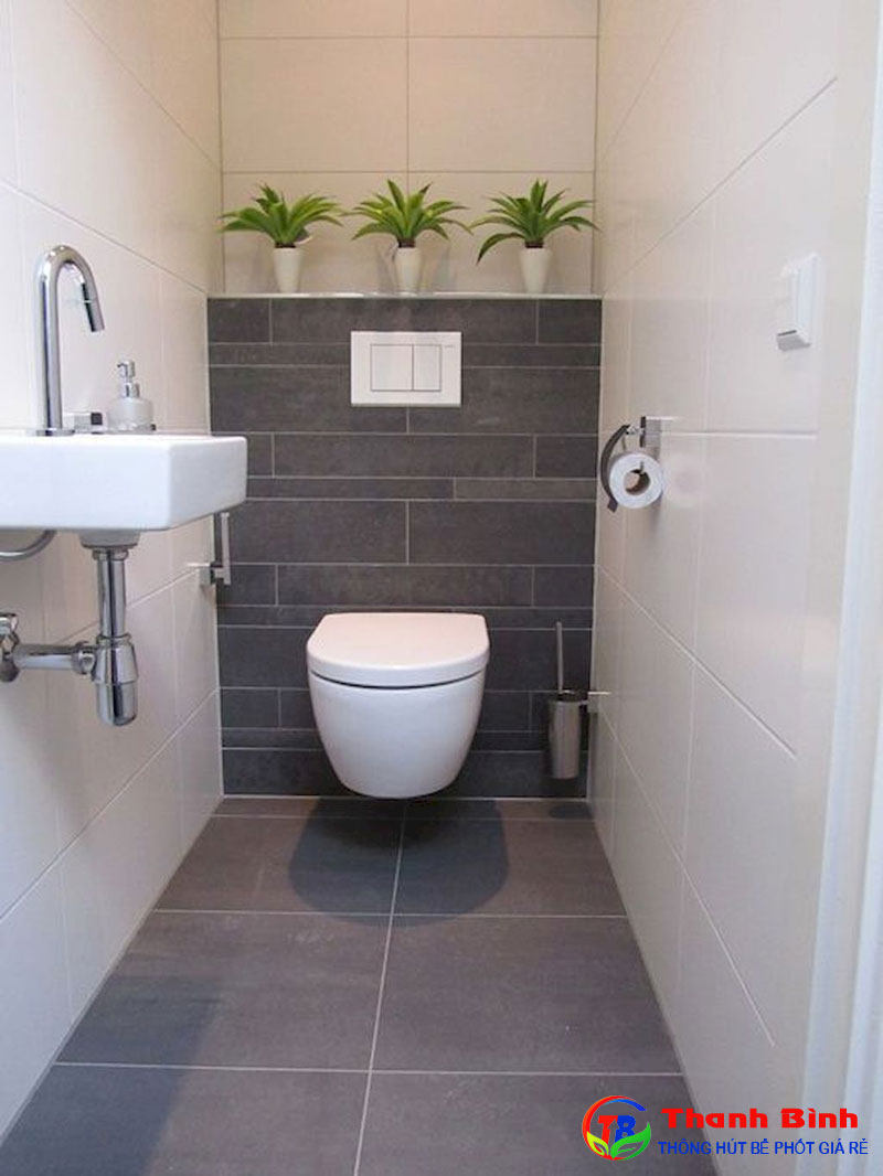 Mẫu thiết kế nhà vệ sinh 2m2