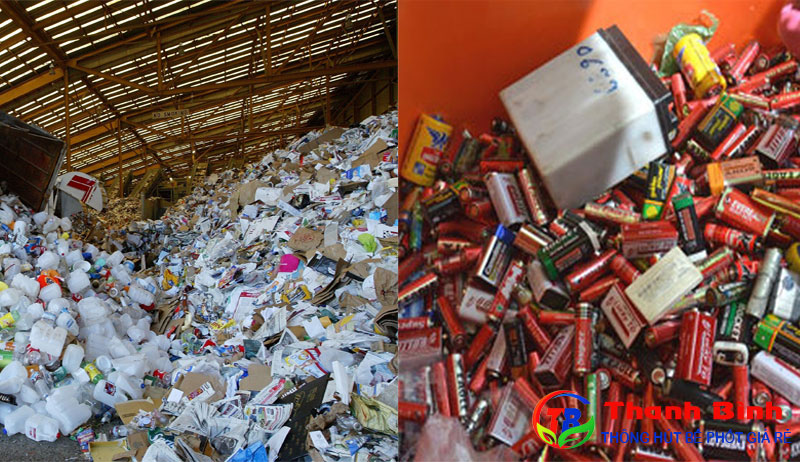 Phân loại theo mức độ nguy hiểm được chia thành rác thông thường và rác nguy hại