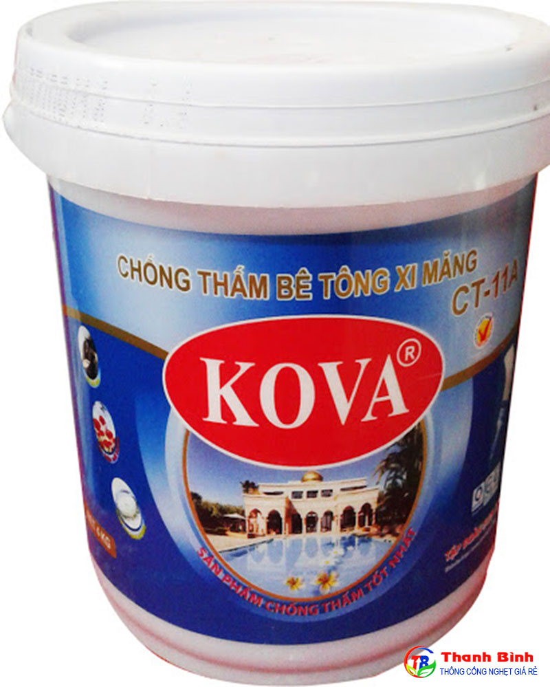 Cách xử lý chống thấm nhà vệ sinh bằng KOVA